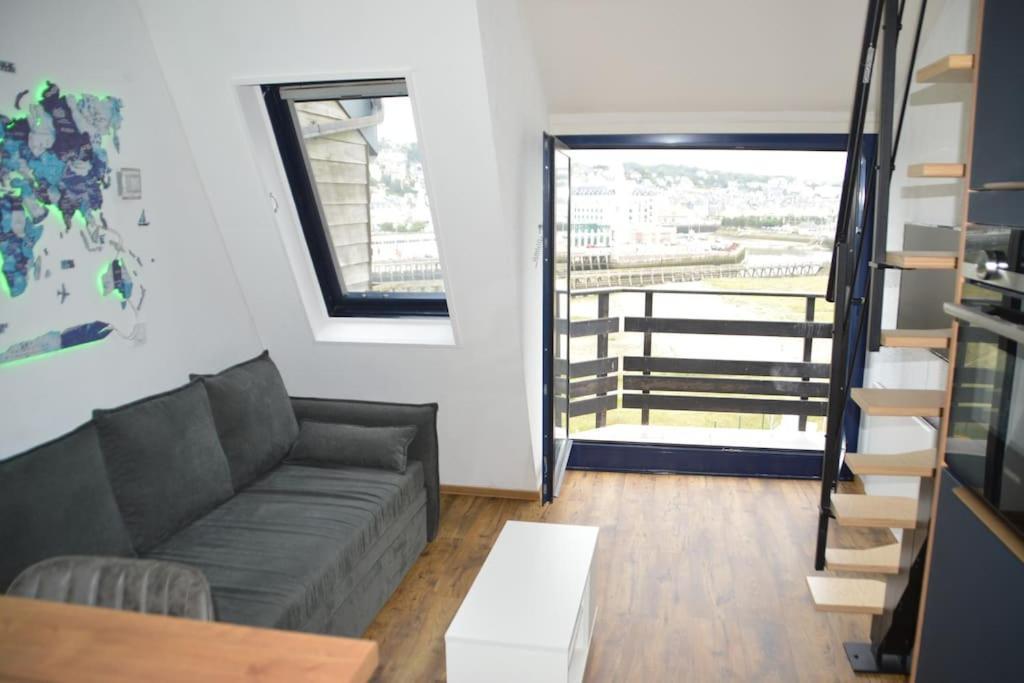 Mini-Duplex Cosy Avec Magnifique Vue Mer Deauville Exterior photo